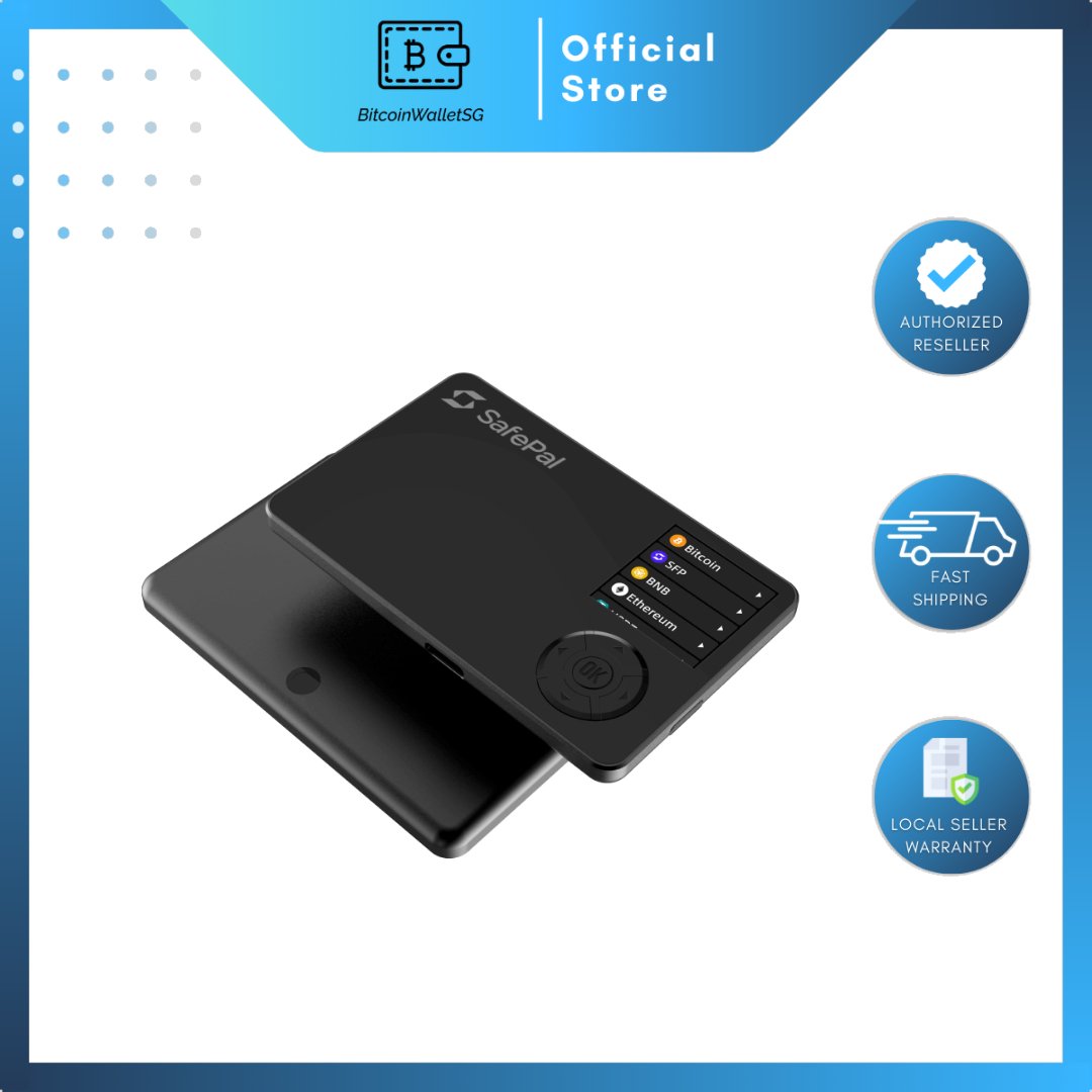 SafePal S1 Pro Cryptocurrency Hardware Wallet – BitcoinWalletSG