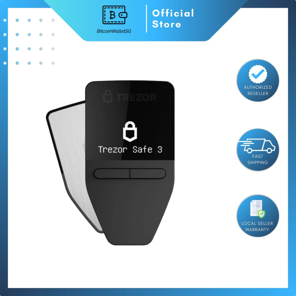 Trezor Safe 3 - Preorder - BitcoinWalletSG