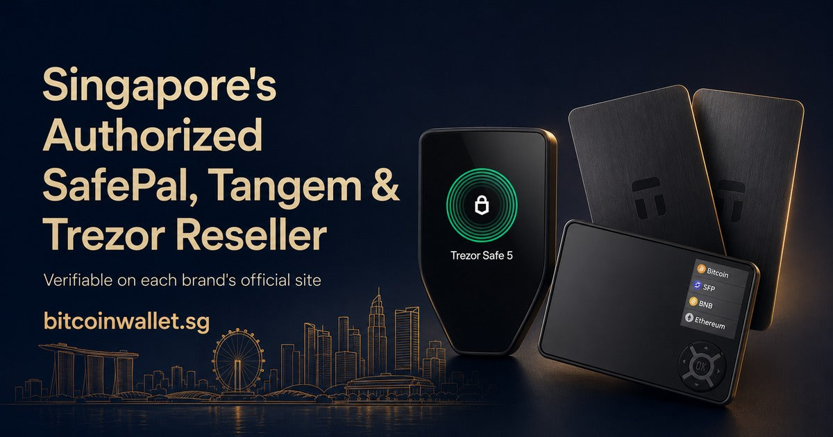 Store cryptocurrency securely with hardware wallets – BitcoinWalletSG