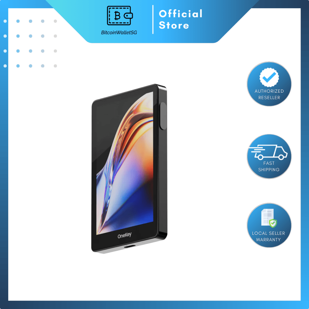OneKey Pro Crypto Cold Wallet – BitcoinWalletSG