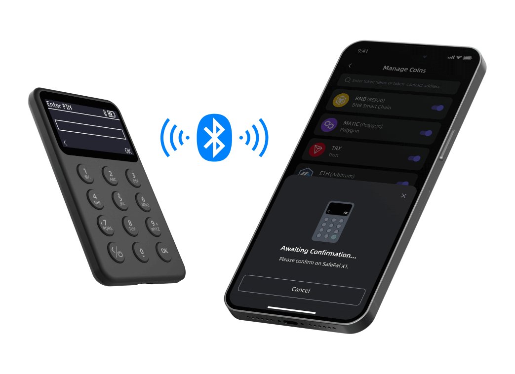 X1 Cryptocurrency Hardware Wallet, Open-sourced with Bluetooth, Cold Storage for Bitcoin,