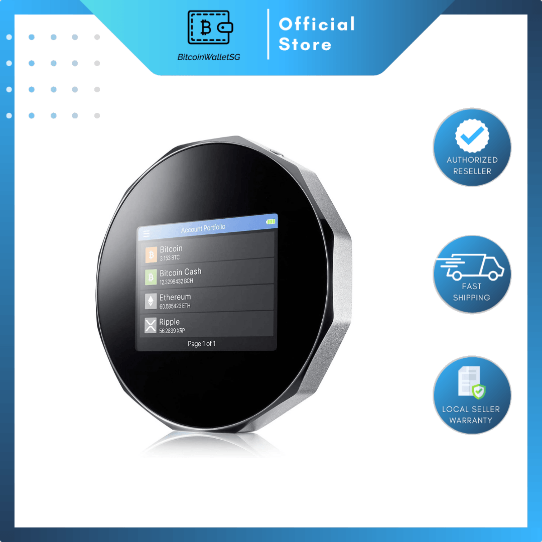 SecuX V20 Flagship Crypto Hardware Wallet BitcoinWalletSG